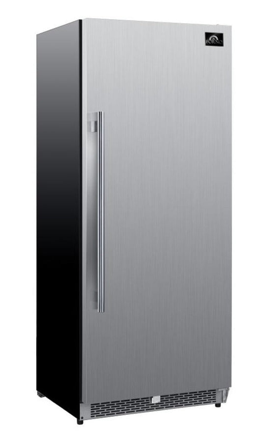 FORNO Colone 30" 14.6 cu.ft. Freestanding Refrigerator in Stainless Steel, FFRBI1821-30S