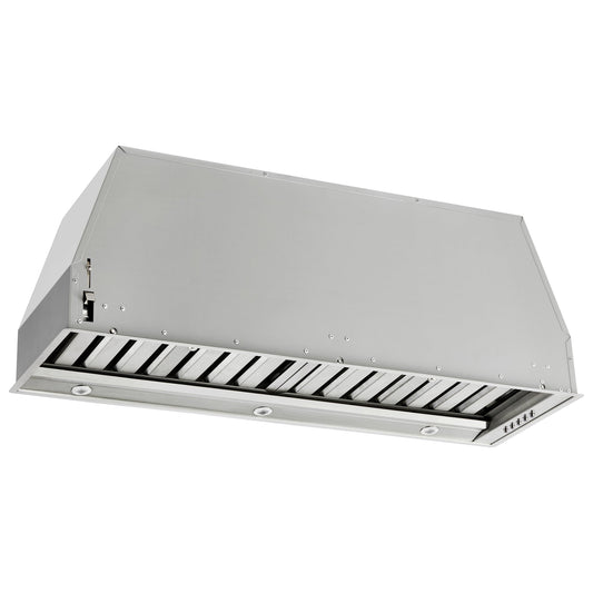 FORNO Frassanito 36" 450 CFM Ceiling Range Hood in Stainless Steel, FRHRE5346-36