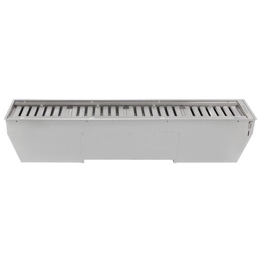 FORNO Frassanito 60" 1,200 CFM Recessed Range Hood with Baffle Filters, FRHRE5346-60