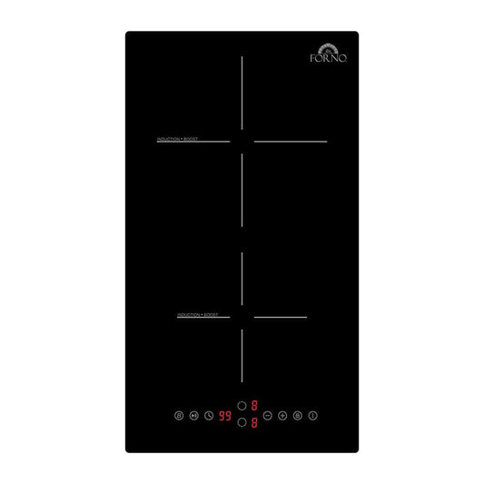 Forno Parco 2 Element Glass Top Black 12-Inch Induction Cooktop