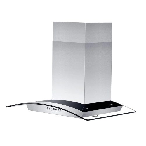 ZLINE 30 in. Convertible Vent Wall Mount Range Hood in Stainless Steel and Glass (KZ-30)